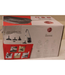 SALE OUT. Hoover HE120PET 011 Vacuum cleaner, Bagged, Power 700 W, Bag 2.5 L, Working radius 8.2 m, Black/Grey Hoover