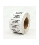 Thermal label 100x150 /500 24 pcs box