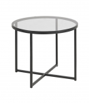 Abilaud CROSS D55xH45cm, suitsuklaas, teras