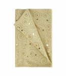 Linik GLORY 2, 45x150cm, kuldsed jooned, 100% pol&uuml;ester, kangas 570