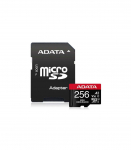 MEMORY MICRO SDXC 256GB W/AD./AUSDX256GUI3V30SHA2-RA1 ADATA