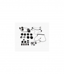 Sena SC-A0318 Universal helmet clip kit with speakers Black