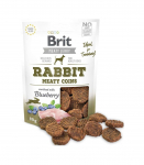 Brit Jerky Rabbit Meaty Coins - Rabbit - dog snack - 80 g
