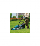 Makita DLM460Z lawn mower Battery Black, Blue