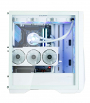 Zalman Z9 Iceberg MS ATX ARGB fan.x4, White