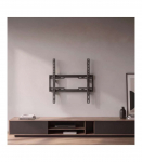 Maclean TV Mount / Bracket, max VESA 400x400, 32-75", up to 45 kg, black, tilt adjustment 0&deg;&ndash;8&deg;, MC-187