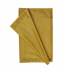 Linik VELVET 43x116cm, sinepikollane, 100% pol&uuml;ester, kangas 317