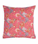 Padi LONETA 45x45cm, lilled roosal p&otilde;hjal, 50% puuvill, 50% pol&uuml;ester, kangas 357