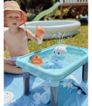 WOOPIE 3-&uuml;hes veelaud, liivakast, kalap&uuml;&uuml;gim&auml;ng, 6 osa