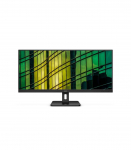 AOC Monitor U34E2M 34 " VA WQHD 21:9 100 Hz 4 ms 3440 x 1440 300 cd/m&sup2; HDMI ports quantity 2 |