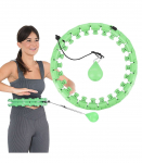 HHW01 roheline hula-hoop kaaluga HMS