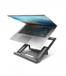 AXAGON Notebook stand STND-L Height adjustment 10-16 " Black