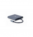 I/O ADAPTER USB-C TO HDMI/USB3/6IN1 A-CM-COMBO6-01 GEMBIRD