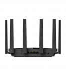 Cudy WR11000 wireless router 2.5 Gigabit Ethernet Tri-band (2.4 GHz / 5 GHz / 6 GHz) Black