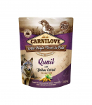 CARNILOVE Dog Pouch Quail & Yellow carrot  - wet dog food - 300g