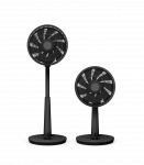Duux Fan Whisper 3 Stand Fan Black Diameter 34 cm Number of speeds 26 Oscillation 19 W Remote control