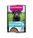 EUK DOG CAN LC AD AB TRUT&SWPT 400G