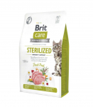 Brit Care kassitoit teraviljavaba steriliseeritud kassidele immuuns&uuml;steemi toetuseks 400 g