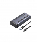 HUB USB 3.0 7X USB 3.0 5GBS quick charge