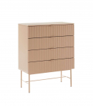 Kummut SEQUENCE 79x40xH100cm, cappuccino