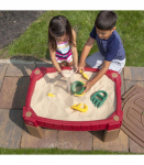 STEP2 Suur liivakastilaud koos kaanega ja autorajaga