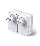 TP-LINK Passthrough Powerline 600 Starter Kit TL-PA4010P KIT 10/100 Mbit/s Ethernet LAN (RJ-45) ports 1 Data