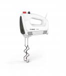 Bosch Hand Mixer MFQ22100 CleverMixx Hand Mixer 375 W Number of speeds 4 Turbo mode White/Dark Grey