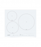 Cata INSB 6003 E2 WH Hob, Induction, Width 59cm, 3 cooking zones, Touch control, White