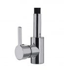 PYRAMIS 090919638 kitchen faucet Black, Chrome
