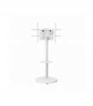 Gembird TVS-86TR-01-W TV floor stand, 37" - 86", white