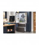 Haier FD 83 Serie 7 HB18FGSAAA Fridge-freezer, double-opening 539 l E Silver, Titanium
