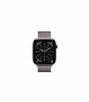 Apple Watch Series 11&nbsp;GPS + Cellular 42mm&nbsp;Natural Titanium Case with Natural Milanese Loop