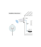 Antenna 4G 5G LTE 9dBi external N female 3m