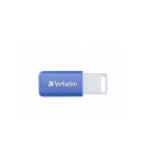 Verbatim 49455 V DataBar, 64 GB, USB Type-A, 2.0, Slide, 9.1 g, Blue