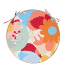 Toolikate NORDIC FLOWER D38x2,5cm, 80% puuvill, 20% pol&uuml;ester