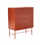 Kummut SEQUENCE 79x40xH100cm, s&uuml;gispruun