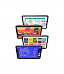 Apple iPad 11" A16 Wi-Fi + Cellular 512GB - Silver Apple