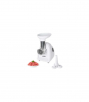 Mesko Meat mincer MS 4809 White 350 W Middle size sieve mince sieve poppy sieve plunger sausage filler