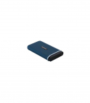 Transcend TS250GESD370C ESD370C External SSD, 250GB, USB Type-A/C, PCIe, 1050/ 950 MB/s, Navy Blue