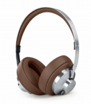 Muse M-298 SBR Bluetooth Stereo Headphones With ANC, Brown/Silver Muse