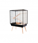Zolux Cage Neo Cozy Large Rodents H80, black color