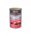 ANIMONDA GranCarno Adult Sensitiv Beef with potatoes - wet dog food - 400g