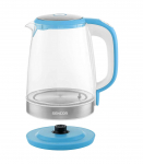 Klaaskorpusega veekeetja Sencor SWK2192BL, sinine