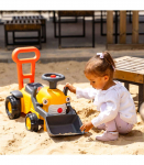 FALK Komatsu Ride-on Tractor Excavator with Bucket and Horn