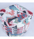 Tumba MAROKO 55x55xH45cm, maroko motiiv, 50% puuvill, 50% pol&uuml;ester, kangas 455