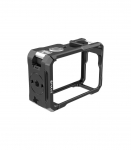 Metal protective case with a Puluz cold shoe mount for the DJI Osmo Action 6