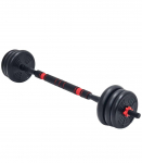 Hantlite ja t&otilde;stekangikomplekt CHRISTOPEIT 2-in-1 Dumbbell Set 15kg