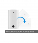 LIN LIFVD1SMWH 100L UNIVERSAL electric water heater, white, WiFi