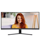 AOC CU34B3E Curved 34" 3440x1440/21:9/300cd/m2/4ms HDMI, DisplayPort, USB, Audio out