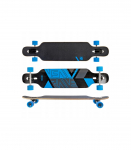 Longboard Raven Torex Blue, ABEC9